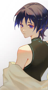 Coloured sketch